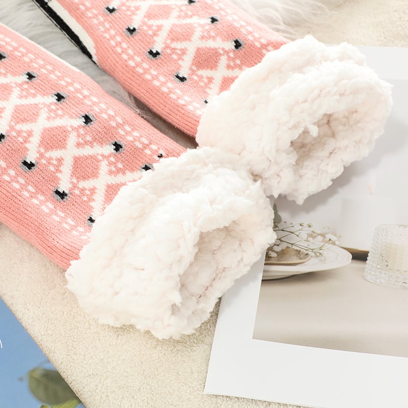 🔥Ultra-thick Cashmere Slipper Home Socks