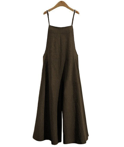 Women's Oversized Sleeveless Casual Jumpsuit