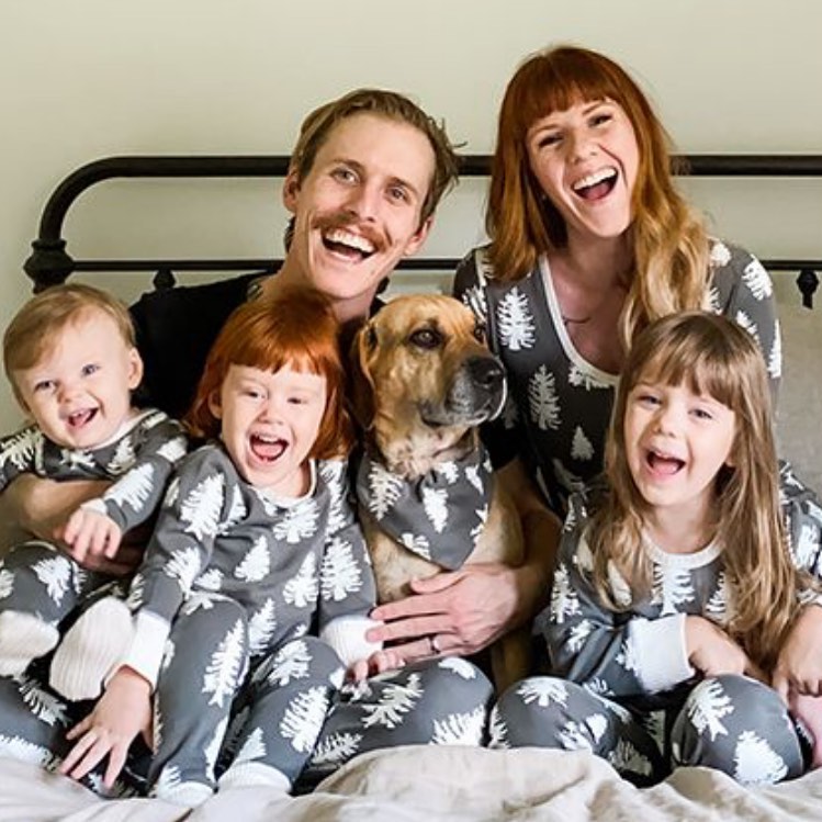 Tree Family Pajamas Set (With Hat)