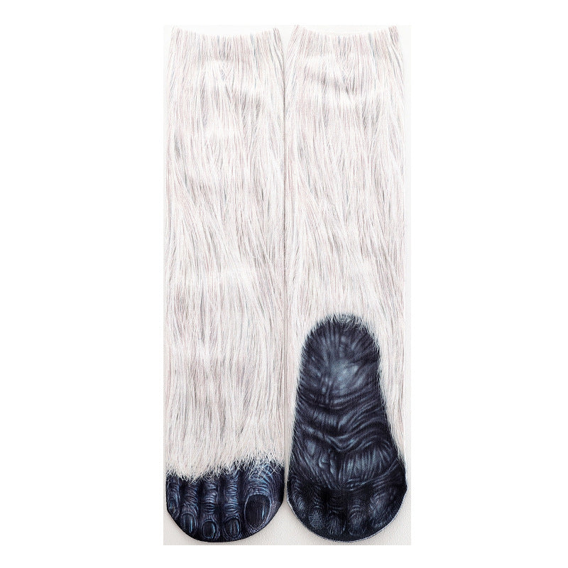 3D Realistic Animal Paw Socks