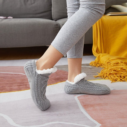 Winter Velvet Indoor Socks Slippers
