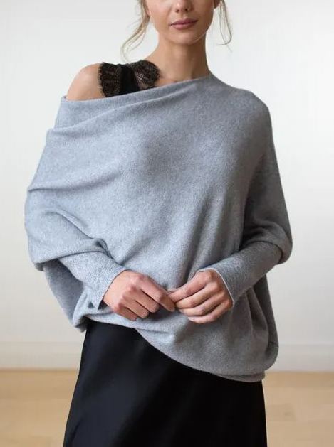 New Asymmetric Draped Jumper