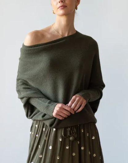 New Asymmetric Draped Jumper