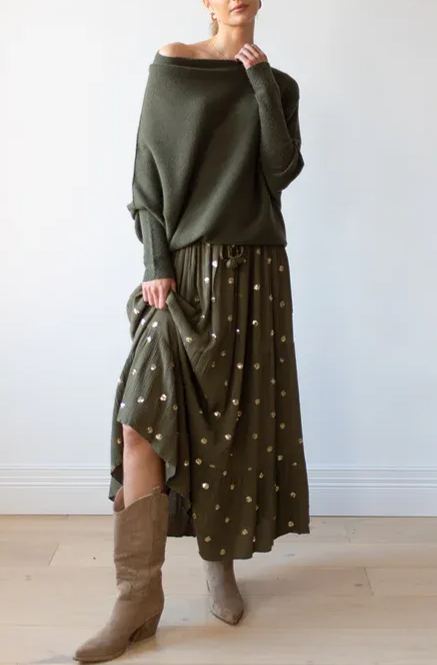 New Asymmetric Draped Jumper