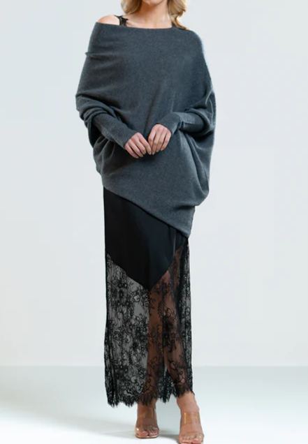 New Asymmetric Draped Jumper