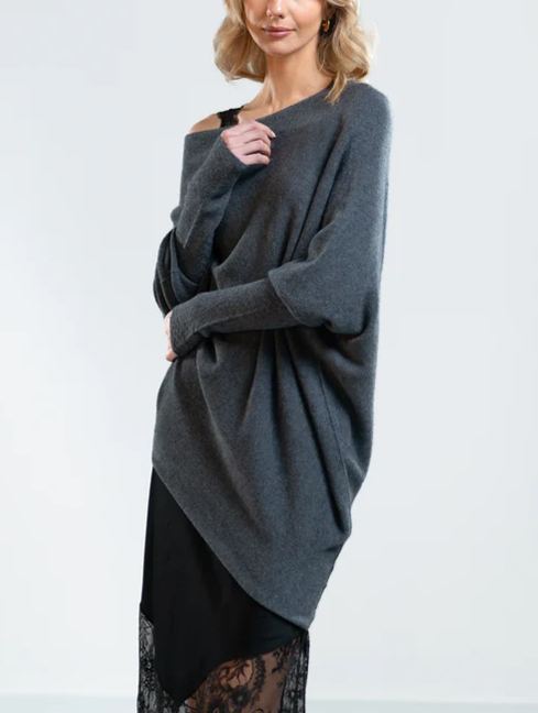 New Asymmetric Draped Jumper