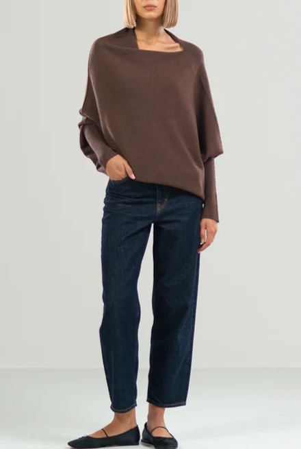 New Asymmetric Draped Jumper