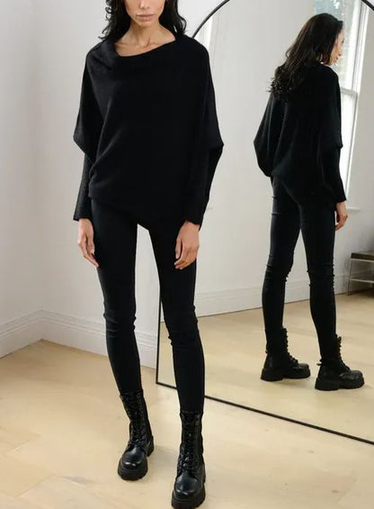 New Asymmetric Draped Jumper