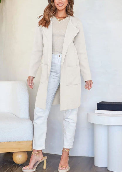 Women's Open Front Knit Cardigan