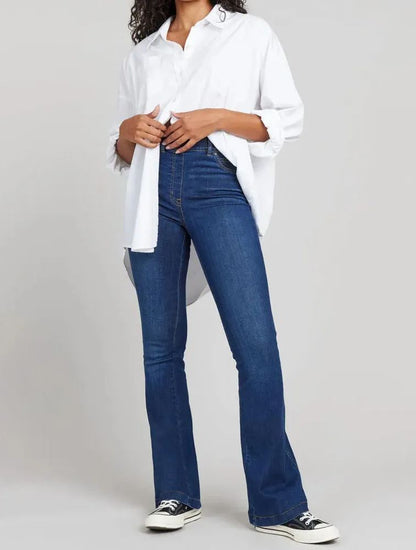 New Fitted Vintage Flared Jeans