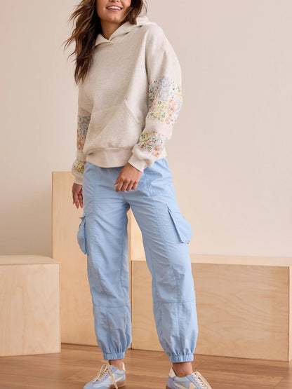 Women's Patchwork Hoodie