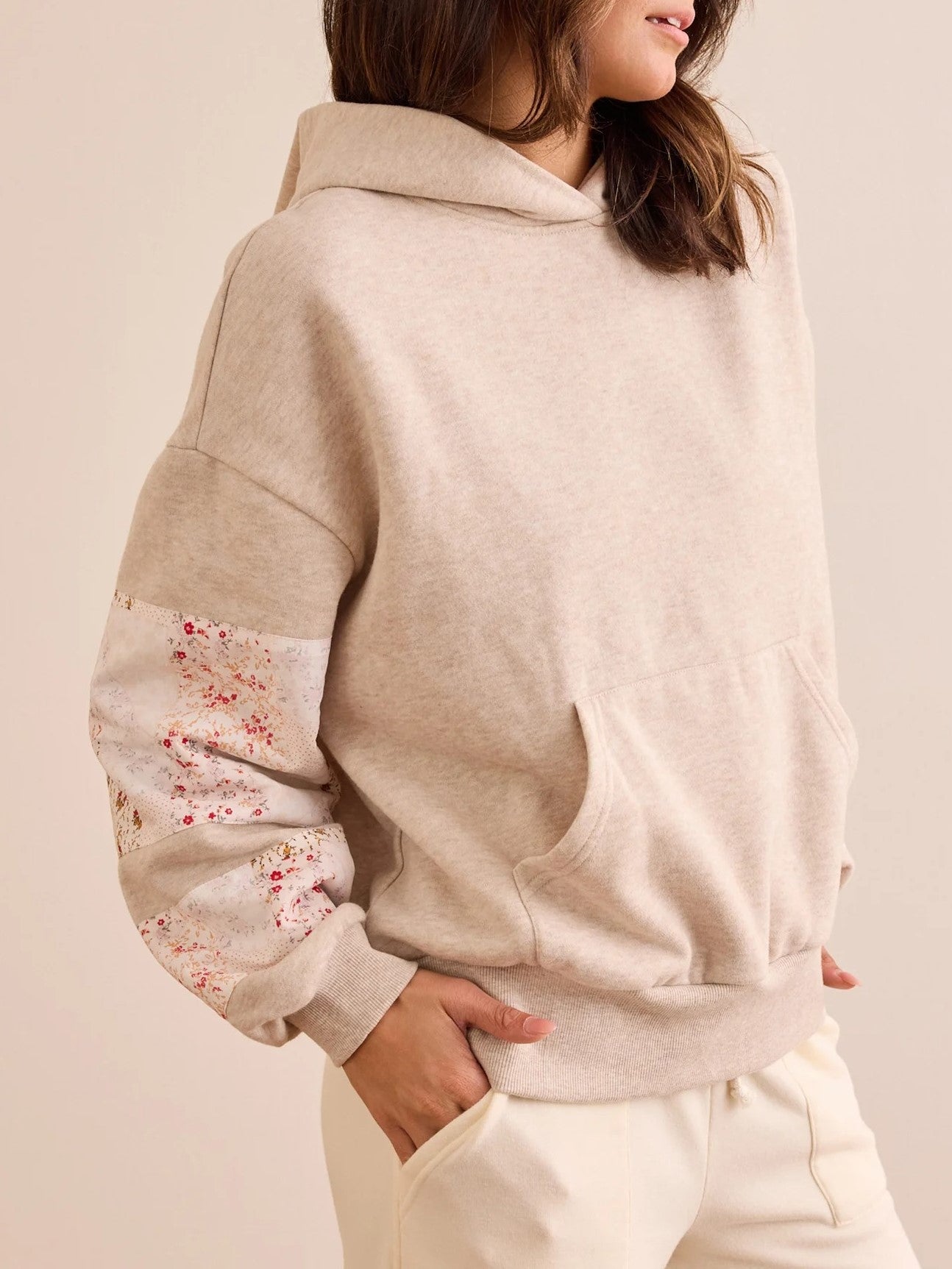 Women's Patchwork Hoodie