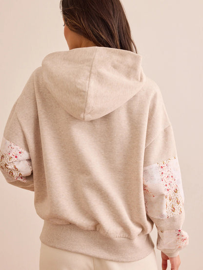 Women's Patchwork Hoodie