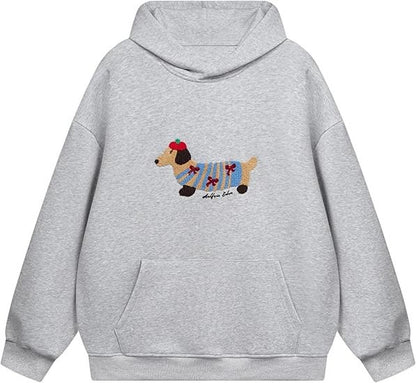 Women's Dachshund Puppy Pullover