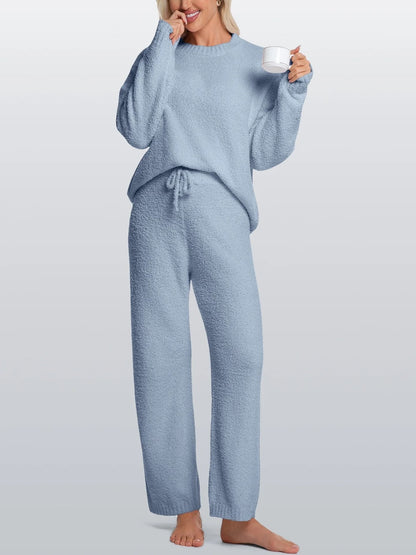 Women's Cozy Knit Loungewear Set