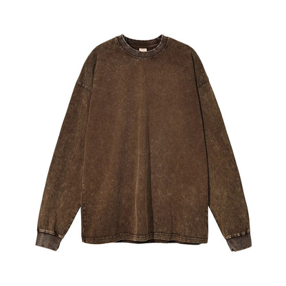 Women's Stone Wash Loose Fit Sweatshirt
