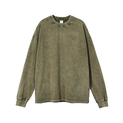 Women's Stone Wash Loose Fit Sweatshirt