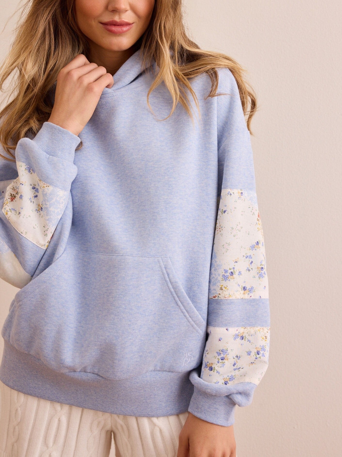 Women's Patchwork Hoodie