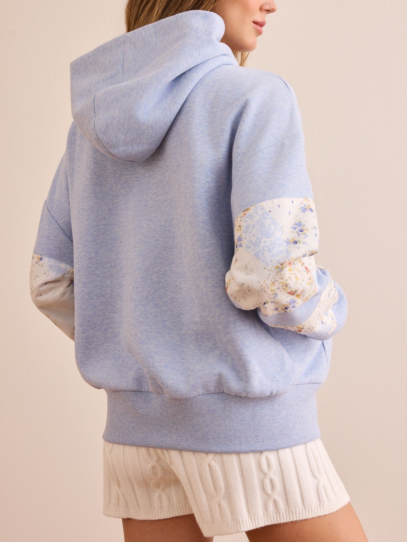 Women's Patchwork Hoodie