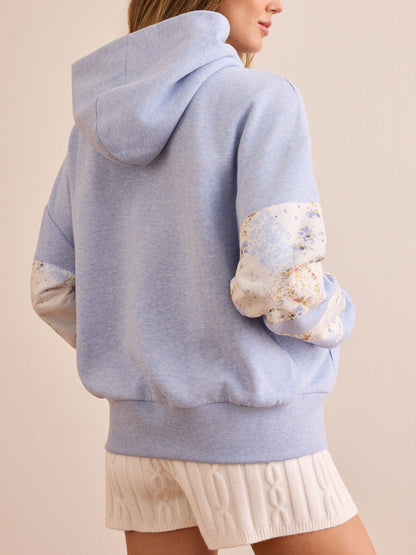 Women's Patchwork Hoodie