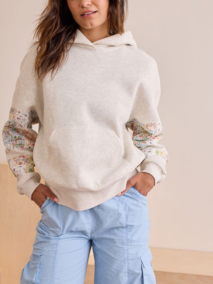 Women's Patchwork Hoodie