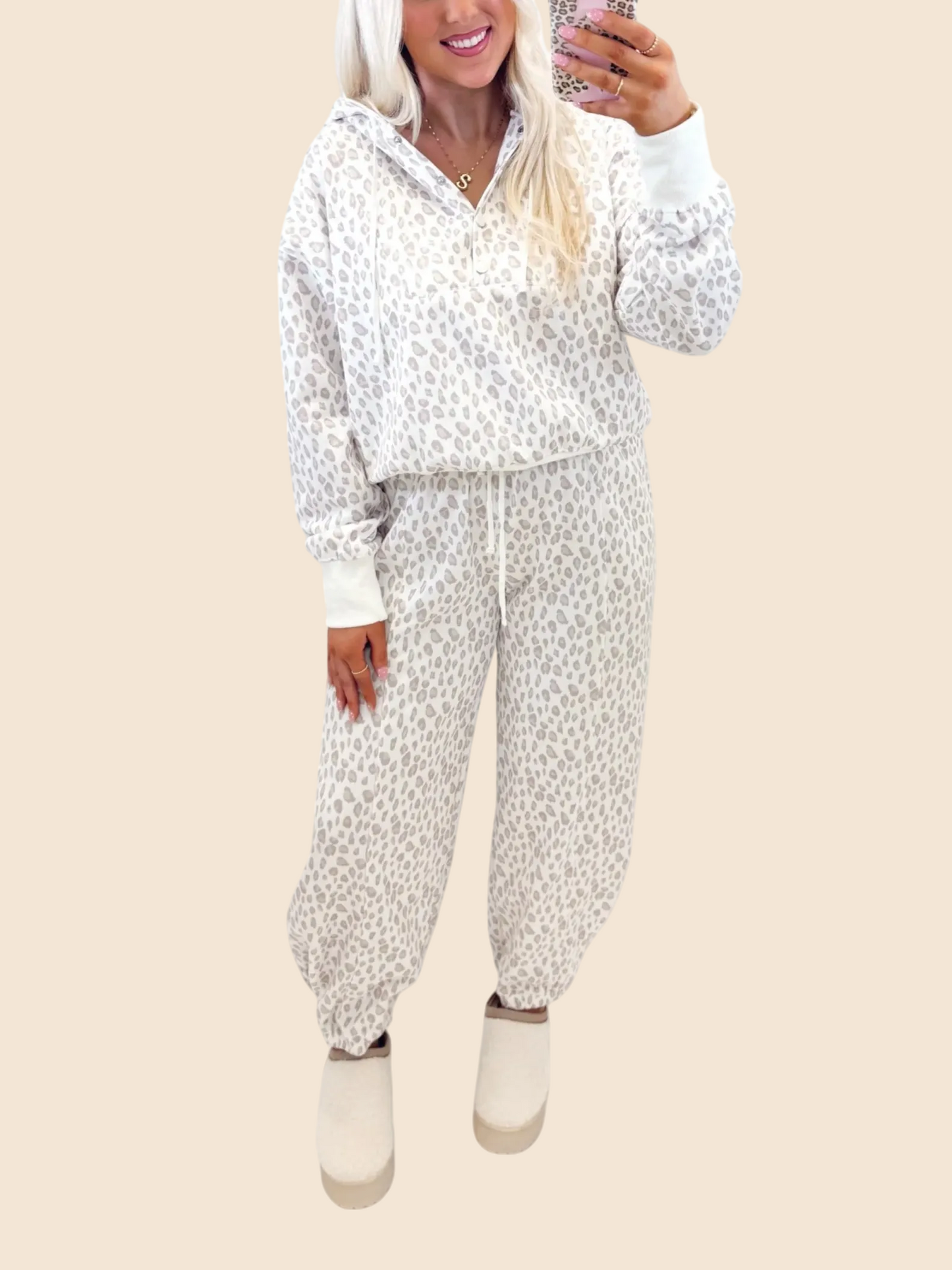 Women's Spring Casual Leopard Print Set (Buy 2 Free Shipping)