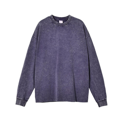 Women's Stone Wash Loose Fit Sweatshirt