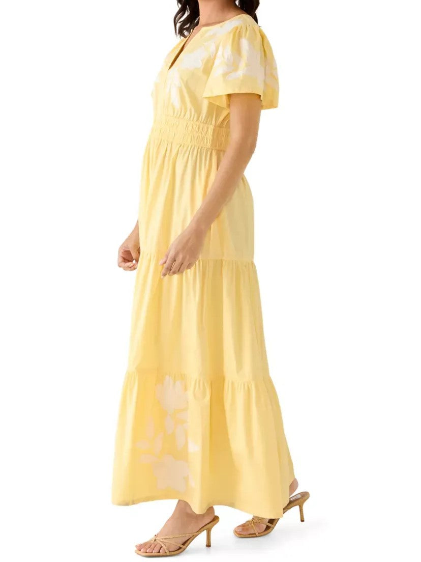Women's Casual Smocked Waist Maxi Dress