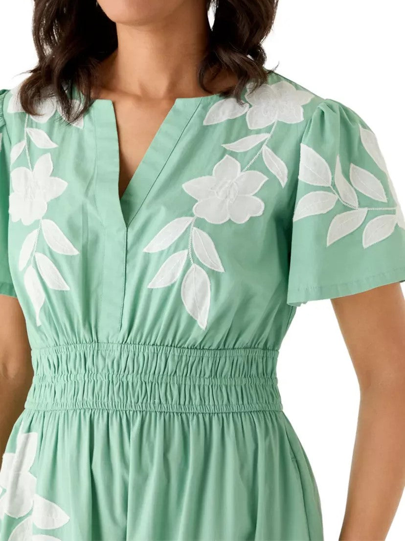 Women's Casual Smocked Waist Maxi Dress