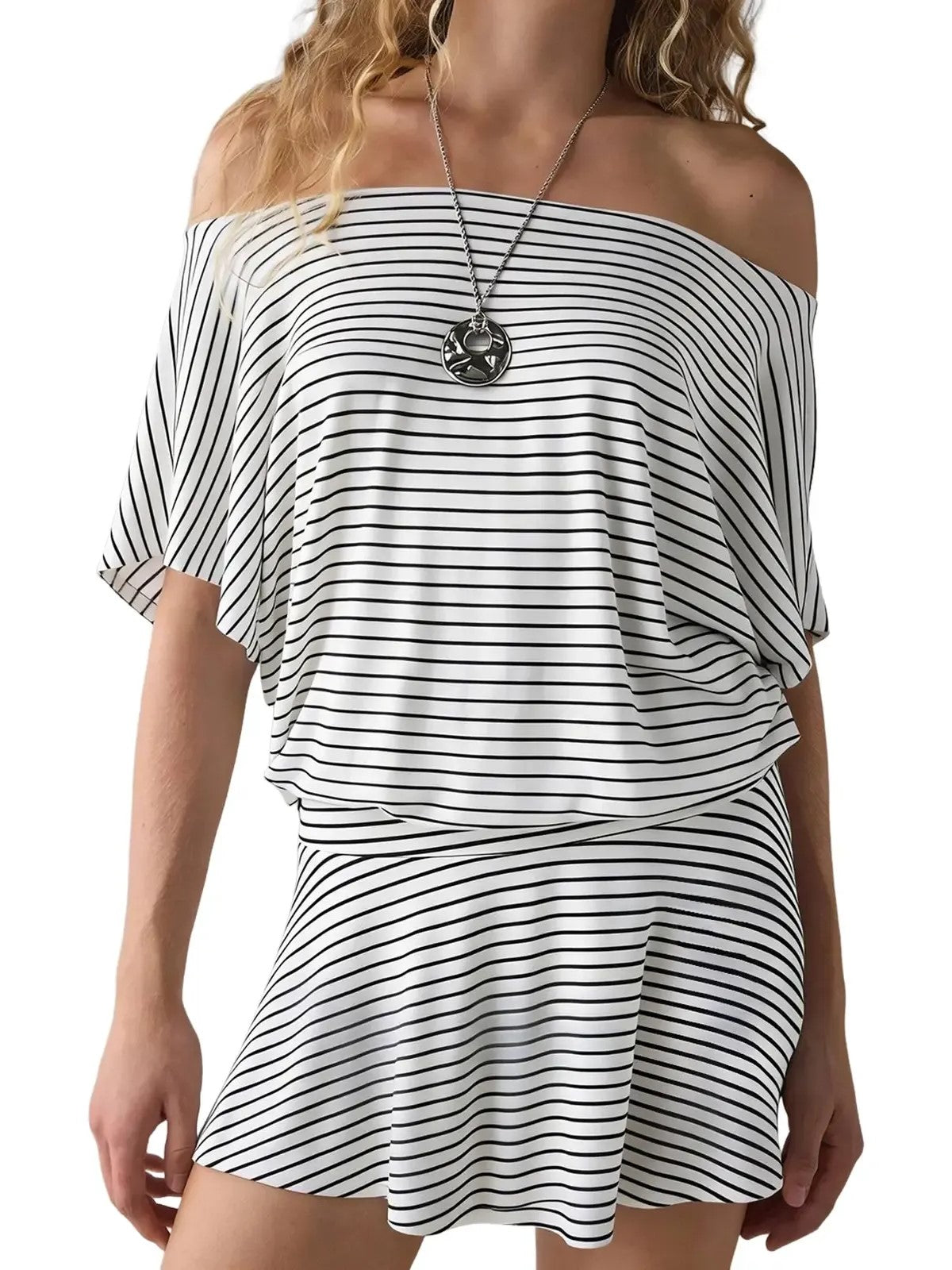 2026 Women's Vibe Sports Off-Shoulder Dress