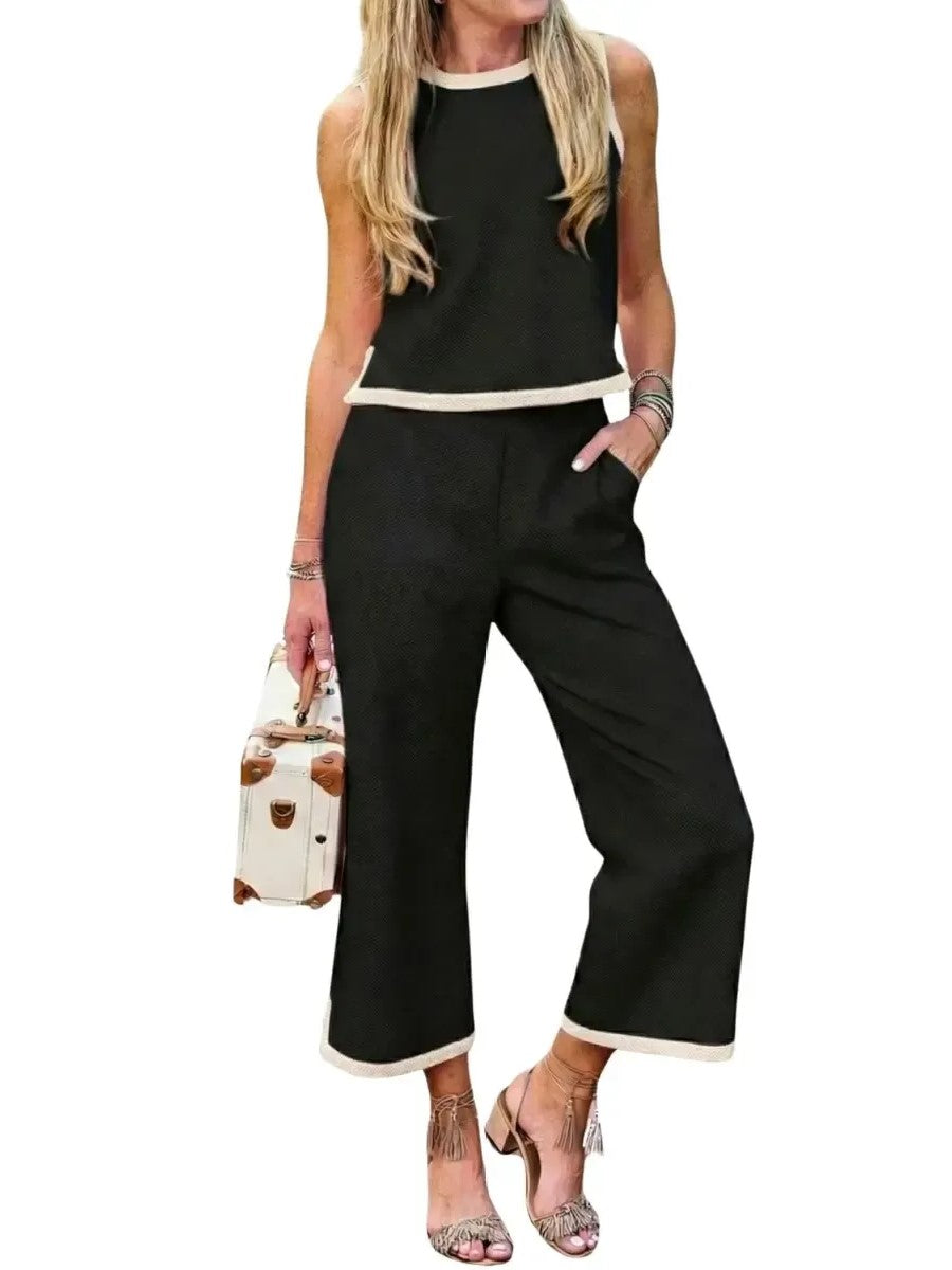 Women's Sunny Chic Sleeveless Matching Set