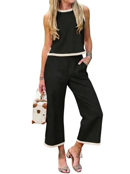 Women's Sunny Chic Sleeveless Matching Set