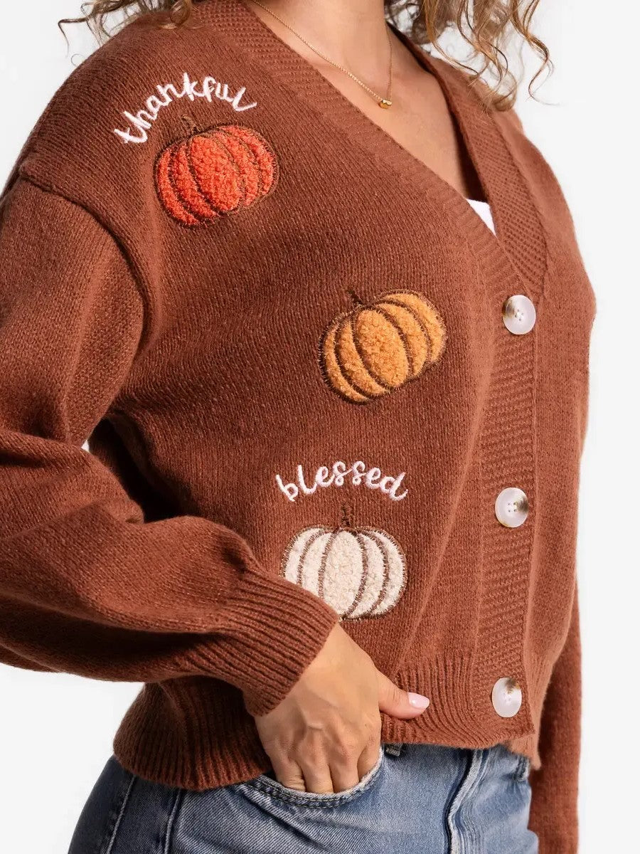 Women's Soft Holiday Pattern Knit Cardigan
