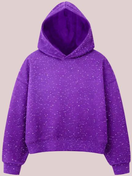 Women's Glitter Long Sleeve Hoodies