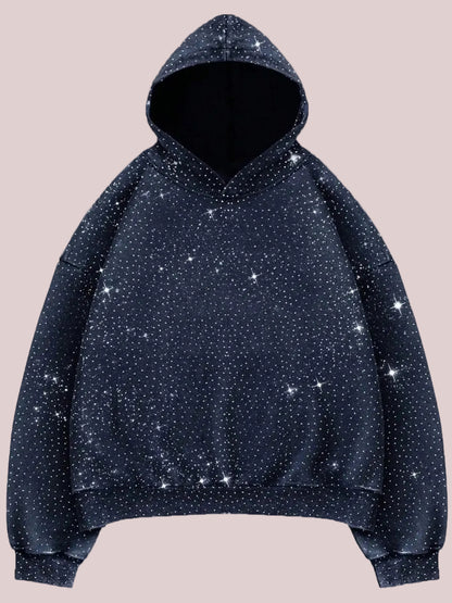 Women's Glitter Long Sleeve Hoodies