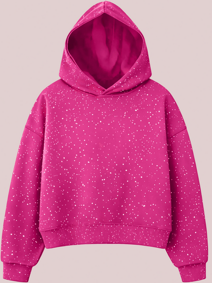 Women's Glitter Long Sleeve Hoodies