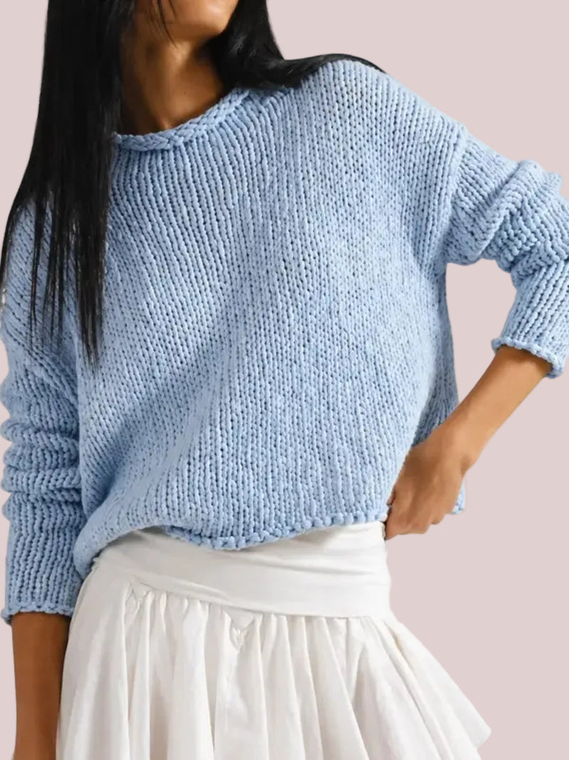 Women's Chunky Rollneck Knitted Sweater