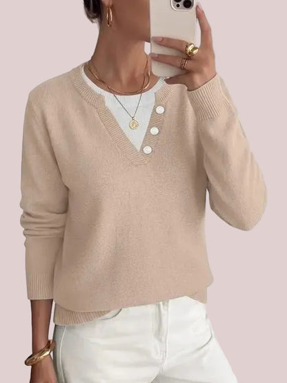 Women's Lightweight Striped Aesthetic Casual Knitwear