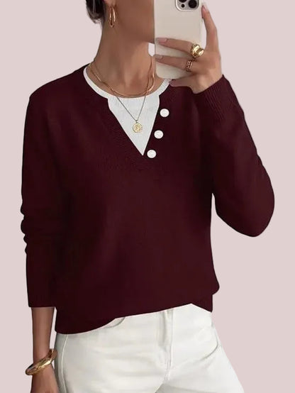 Women's Lightweight Striped Aesthetic Casual Knitwear