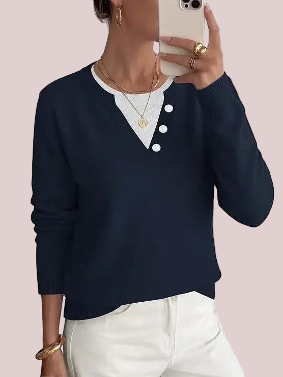 Women's Lightweight Striped Aesthetic Casual Knitwear
