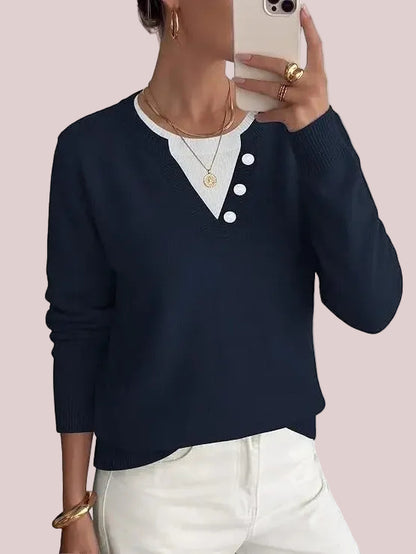 Women's Lightweight Striped Aesthetic Casual Knitwear