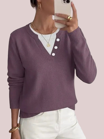 Women's Lightweight Striped Aesthetic Casual Knitwear