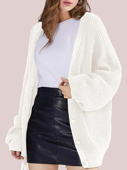 Women's Oversized Knitting Cardigan Sweater