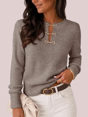 Women's Fall Lightweight Sweater Business Casual Tops