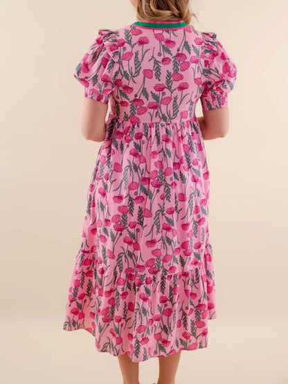 Women's Casual Floral Maxi Dress