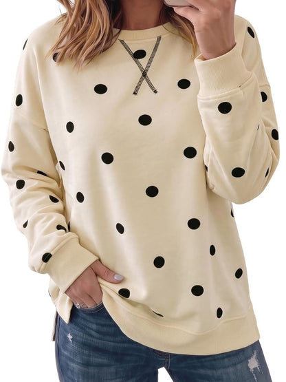 Women's Relaxed Fit Graphic Crewneck Top