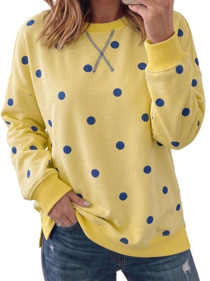 Women's Relaxed Fit Graphic Crewneck Top