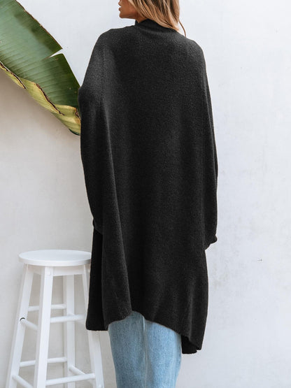 Women's Batwing Sleeve Relaxed Maxi Knit Cardigan