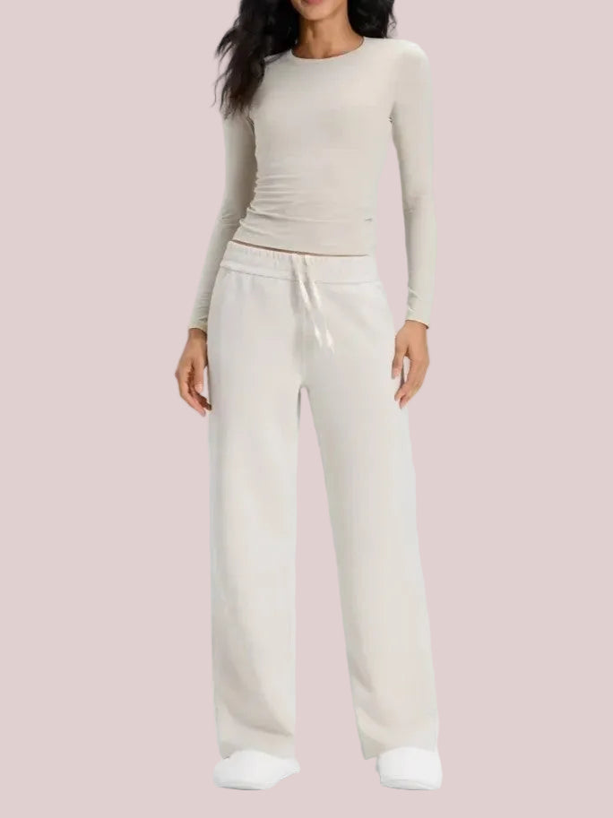 Women's Fall Comfy Wide Leg Sweat Pants