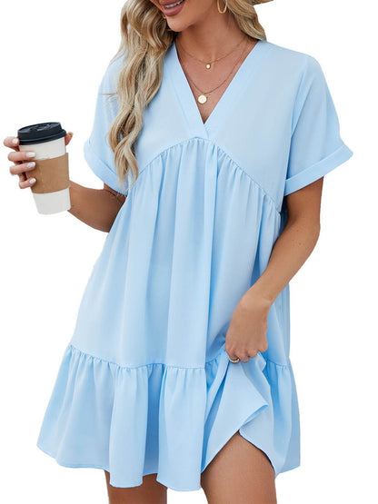 Women's Summer Loose Fit Babydoll Dress